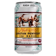 SINDE Larutan Penyegar Cap BADAK Leci 320 ml