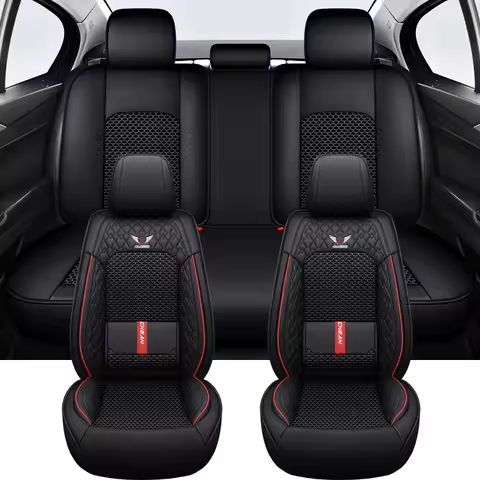 2025 Fashion Universal PU Leather Breathable Car Seat Covers For Peugeot 206 Chevrolet Cruze BMW F11