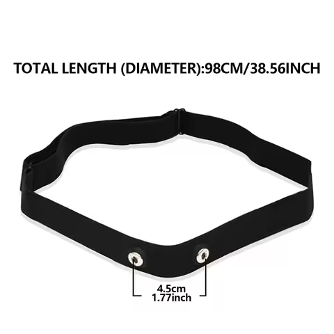 1Pc Heart Rate Monitor Replacement Strap Compatible with Polar H7 H9 H10 Coospo Wahoo Tick Garmin Ma