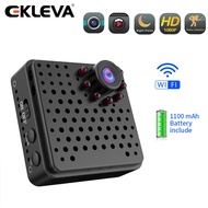 EKLEVA กล้อง Wifi ไร้สายขนาดเล็กแบบ Full HD 1080P ความปลอดภัยในบ้านแบตเตอรี่การตรวจจับการเคลื่อนไหวม