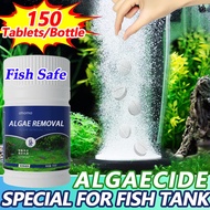 150 Tablets Algae Remover in Aquarium  Aquarium Cleaner Algae Remover Tablet High Efficiency For Aqu