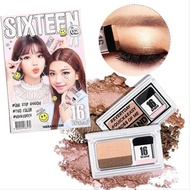 Cheap And Good Eyeshadow Sixty brand 16 Eye Magazine Everyday Sexy Eyes 2 Shades Long-Lasting