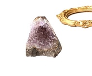 天然原礦可愛小迷你紫晶鎮 紫晶簇 紫水晶 家居 辦公室擺件