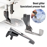 Bead Sequin Special Presser Foot, Steel Bead-free Sewing Presser Foot, Durable No Bead Tapping Easy 
