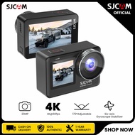 SJCAM SJ10 Pro Dual Screen Action Camera 4K 60FPS 20MP Ultra HD Action Camera with 2.33" touch screen5M Body Waterproof 6-Axis Wide Angle 8X Digital zoom Slow Motion  Support 2.4G/5G WiFi Sports Video Action Cameras