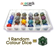 Random Color Chessex Dice Speckled 34mm d20s Dice (1 Piece)