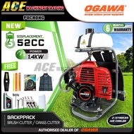[100% ORIGINAL] OGAWA BG520D Backpack Brush Cutter Grass Trimmer Mesin Rumput HEAVY DUTY (52CC)