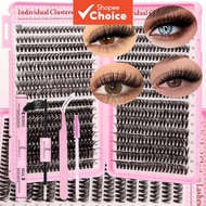 DIY Lash Cluster Natural Manga Lash Cluster Extended Lash Cluster with Bond And Seal Reuseable