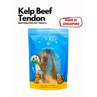 Nibblin Dehydrated Organic Kelp Beef Tendon Chew – 100% Human-Grade | Healthy Natural Dog Chews