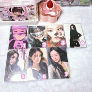 AESPA & MINJU ILLIT OFFICIAL PHOTOCARD