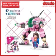 XINH 8326 Assembling Overwatch D.Va Robot - Model Puzzle Toy 75973