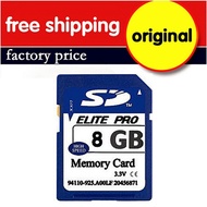 10PCS/LOT Factory Wholesale SD Cards Real Capacity Memory Card SD Card 8GB Class 10 New cartao de me