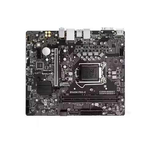 For B560M PRO-E Motherboard With LGA 1200 Socket B560 Chipset Supports 11th Gen I5 11400 11500 11600
