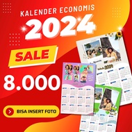 2024 Calendar - 2024 Wall Calendar - Custom Photo Calendar - 2024 Wall Calendar - Party Calendar - A