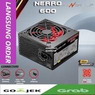 NERRO 600 WATT Power Supply - 600 Watt PSU
