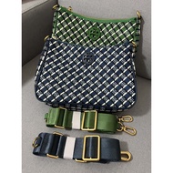 hot sale authentic tory burch bags women   TB TORY BURCH Nylon Print Shoulder Crossbody Bag tory burch official store