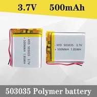 503035  Polymer Battery 3.7V 500mAh Lithium 3Volt Li Po Ion Lipo Rechargeable Batteries for Dvd GPS 