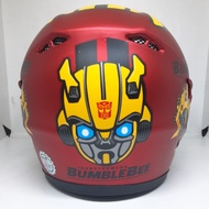 SKY/GALAXY children's helmet Ages 3 to 8 years TRANSFORMER BUMBLEBEE BEE motif