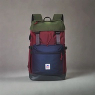 Piksi Provisions Denali Travel Backpack 25L Daily Backpack/ Daily/ Semi Carrier/ Maroon/