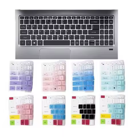15.6inch Laptop Keyboard Cover Protector Skin ForAcer AN515-52 I5-8300H Silicone Keyboard Protection