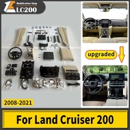 For Land Cruiser 200 2008-2021 Upgraded to Land Cruiser 300 2022-2024 LC200 Interior Accessories Ste