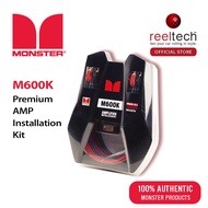 Monster M600K Premium AMP Installation Kit | Power Cable | Ground Cable | Speaker Cable | RCA Cable 