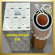 100% ORIGINAL NISSAN ENGINE AIR FILTER NISSAN NV350/E26 (16546-02N01)