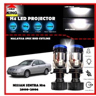 LAMPU Nissan Sentra N16 2000-2006 Depan LED H4 LED Headlight Lampu LED Kereta Car LED Projector Car 