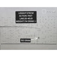 FISHING ROD BLANK 20-40LB/TMAXXX V2 20-40LB X WRAP/SPEC MEKONG PATIN