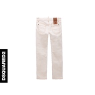 Dsquared2DSQUARED2/D2 Power 2022 Spring Summer Ladies Simple White Casual Ripped Jeans