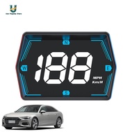 Car Digital GPS Speedometer HD LED Display Speed MPH KMH HUD Compass GPS Speed Meter Overspeed Alarm