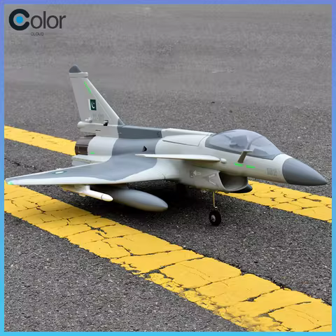 J-10 Menglong Fighter Jet 64mm Edf Ducted Fan Aircraft Fc-1 Xiaolong Fixed Wing Rc Airplane Simulati