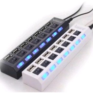 USB Hub 4 port USB plug contents 4 or 7 with on off switch USB HUB 4 port 7 port