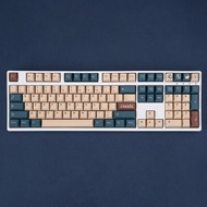 【Keycap only】gmk Earth Tones Keycaps 129 Phím Cherry Profile PBT năm mặt thăng hoa Keycaps cho công