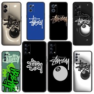 OPPO F5 A73 2017 F7 F9 F9 Pro A7X F11 A9 2019 F11 Pro F17 TPU Spot black phone case K31 Stussy