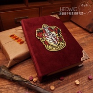 Gryffindor Harry Potter Hard Cover Notebook Velvet Cover A6 Size Journal Book Planner