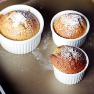 陶瓷舒芙蕾烤碗烘焙蛋糕模具白瓷條紋布丁杯雙皮奶碗家用小蒸蛋碗