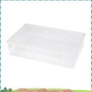 Plastic File Organizer Transparent Square Storage Box A4 Storage Box File Storage Box ncsqqkjyx