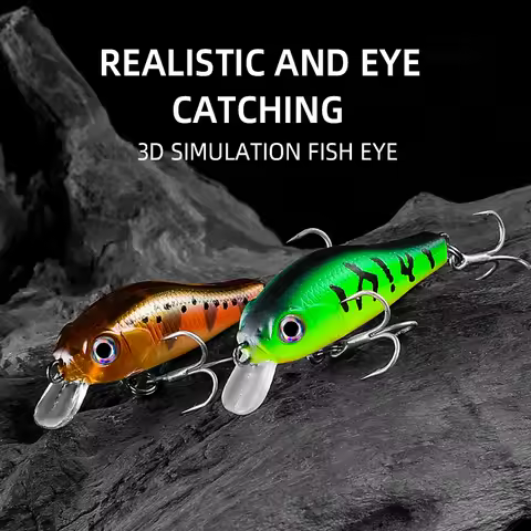 BEARKING 35mm 2.3g Silent hot model fishing lures hard bait 10color for choose minnow quality profes