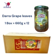 Darna Grape leaves 660g 1box