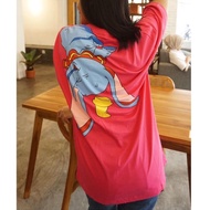 (0_0) Baju Kaos DUMBO AZALEA Atasan Oversize Wanita Zara Disney Tshirt