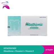 Siap Kirim Hitathionic Glutathione 500 Mg + Vit. C + Vit. E Isi 30