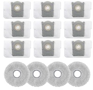 for Ecovacs Deebot T 50 Max/T50 Pro/T50 Omni/T50 Pro Omni/T50 Max Pro用の13個のアクセサリーキット、交換部品、モップパッド4個、ダ