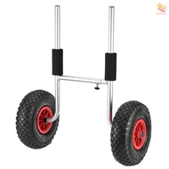 50KG Loading Capacity Detachable Kayak Trolley Energy-saving Two-wheeled Kayak Carrier Cart