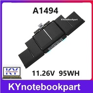 แบตเตอรี่ ของแท้ Pro 15" Retina Display (Late 2013 Mid 2014) : A1494