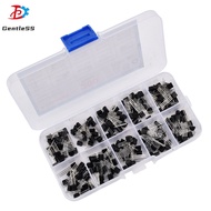 200 Pcs BC327 BC337 BC548 PNP NPN Power General Purpose Transistors Assortment Kit with Storage Box