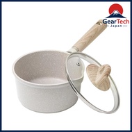 CAROTE Non-Stick Saucepan with Lid - Available in 16cm, 18cm, and 20cm - IH Compatible, PFOA & PFOS 