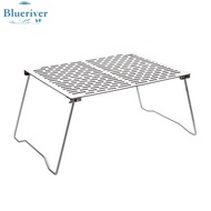 Roasting Frame Bonfire Barbecue Kit Camping Grill Folding Table Durable