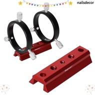 NAILSDECOR Finder Scope Mount, 1/4 Hole Quick-release Guide Scope Base, Universal Aluminum M8 Hole 7