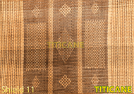 TITICANE Tikar Sarawak Sega Mas 1st Quality 7 x 10 Feet [ Original ] [ Rattan / Rotan ]